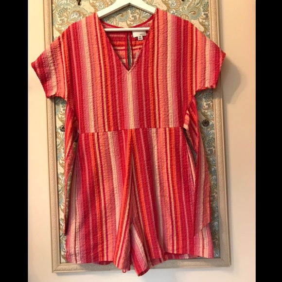NWT Anthropologie Reva Striped Romper by Greylin - Picture 6 of 6
